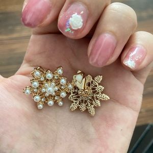 vintage style clip on earrings